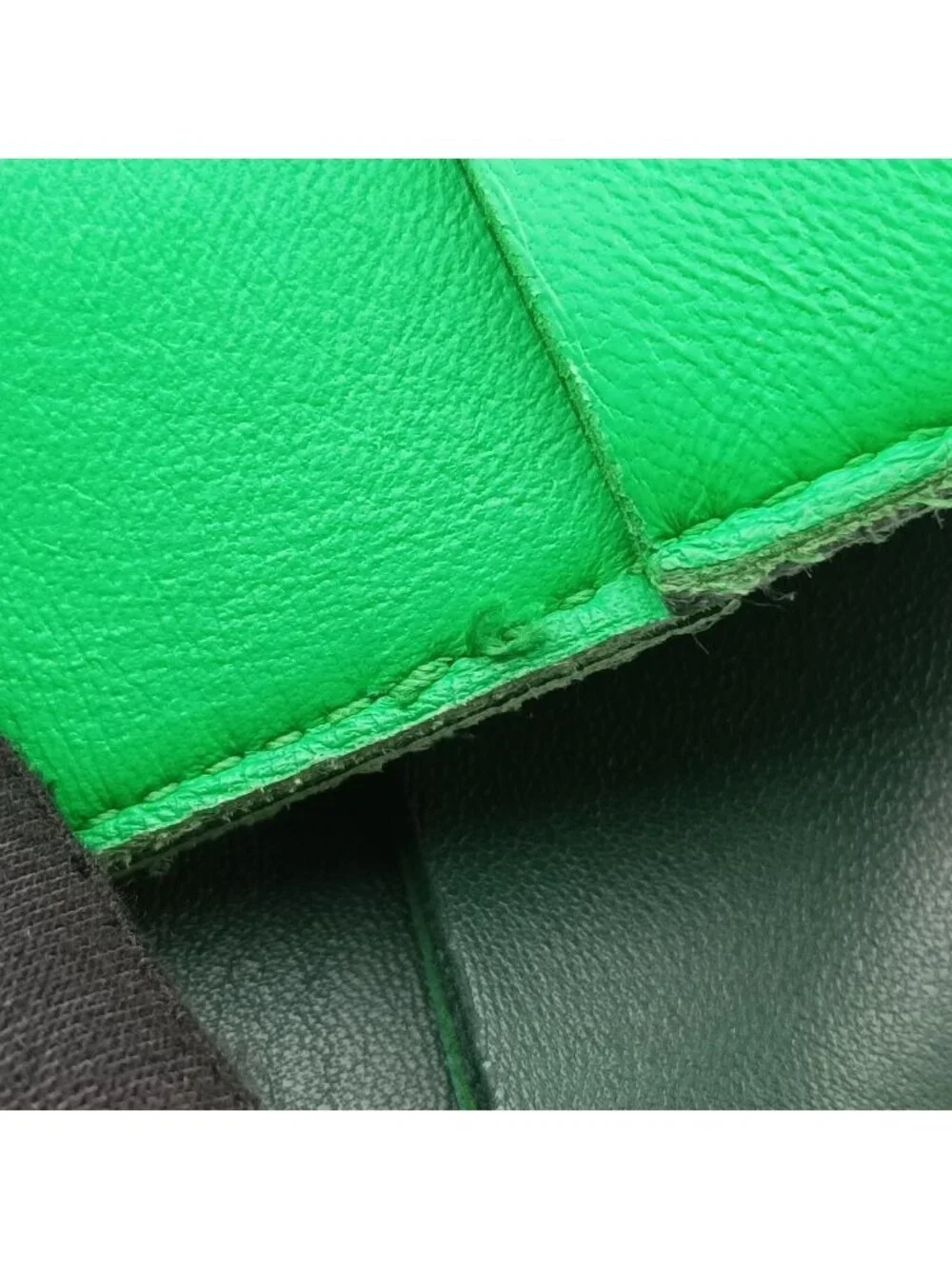 Bottega Veneta the Arco Tote Green Lambskin